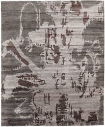 245X303 Tapis Nepal Original Moderne (Laine/Soie De Bambou,Népal/Tibet) Carpetvista