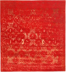  Roma 모던 Collection 러그 268X299 빨간색 대 Carpetvista