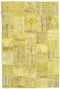 Patchwork Rug 197X298 Yellow Wool, Turkey Carpetvista