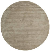  Ø 250 Plain (Single Colored) Large Handloom Rug - Grey Wool