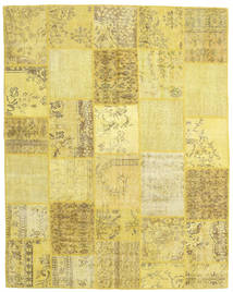  199X252 Patchwork Teppich Gelb Türkei Carpetvista