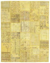 Tapete Patchwork 197X250 Amarelo (Lã, Turquia)