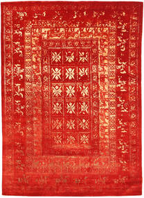 175X245 Tapis Roma Moderne Collection Moderne Rouge/Beige (Inde) Carpetvista