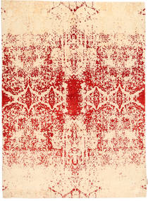 174X240 Roma Moderne Collection Tæppe Moderne Beige/Rød (Uld, Indien) Carpetvista