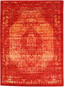 270X370 Dywan Roma Nowoczesne Collection Nowoczesny Czerwony/Pomarańczowy Duży (Wełna, Indie) Carpetvista