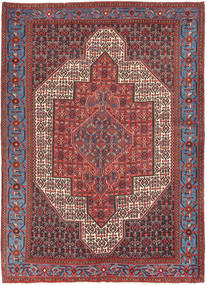 132X184 Senneh Teppe Orientalsk (Ull, Persia/Iran) Carpetvista