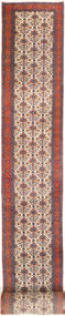 Koberec Orientální Koliai 95X970 Běhoun Červená/Béžová (Vlna, Persie/Írán)