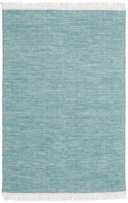 Diamond Wool 120X180 Pequeno Azul Cor Única Tapete Lã
