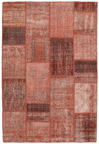 158X234 Patchwork Vloerkleed Modern Rood/Oranje (Wol, Turkije) Carpetvista