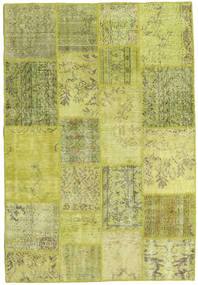 絨毯 パッチワーク 138X203 グリーン/グリーン (ウール, トルコ)