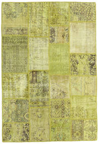 絨毯 パッチワーク 138X205 グリーン/グリーン (ウール, トルコ)