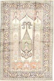  Kashmir Art. Silk Rug 124X193 Small Carpetvista