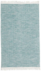 Diamond Wool 90X150 Small Blue Plain (Single Colored) Wool Rug