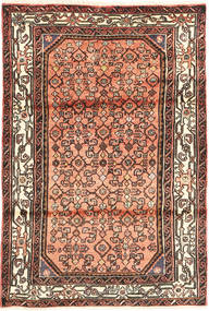  Orientalischer Hosseinabad Teppich 110X165 Wolle, Persien/Iran Carpetvista