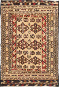絨毯 キリム ゴルバリヤスタ 135X203 (ウール, アフガニスタン)