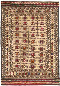 絨毯 キリム ゴルバリヤスタ 124X190 (ウール, アフガニスタン)