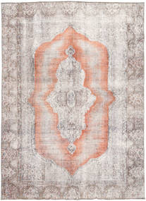 197X271 絨毯 カラード ヴィンテージ モダン ベージュ/ライトグレー (ウール, パキスタン) Carpetvista
