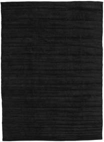  210X290 キリム シェニール 絨毯 - ブラック