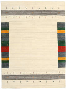  Wool Rug 210X290 Loribaf Loom Designer Cream White/Multicolor