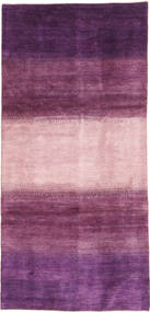  Gabbeh Persia Rug 128X280 Persian Wool Dark Pink/Dark Purple Small Carpetvista