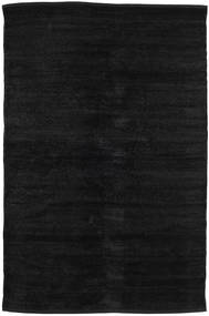 Kelim Chenille 120X180 小 ブラック 絨毯