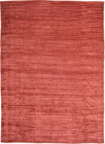 240X340 Kelim Chenille Copper Red Large Rug