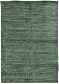  140X200 小 キリム シェニール 絨毯 - グリーン