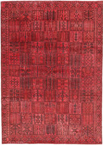  202X293 Colored Vintage Teppich Wolle, Carpetvista
