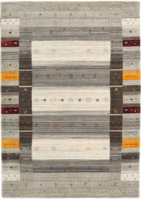  160X230 Loribaf Loom Designer Tapete - Cinzento/Multicor Lã