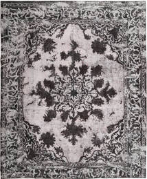 絨毯 カラード ヴィンテージ 293X357 グレー/ダークグレー 大きな (ウール, ペルシャ/イラン)