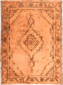  Perzisch Colored Vintage Vloerkleed 280X375 Oranje/Beige Carpetvista