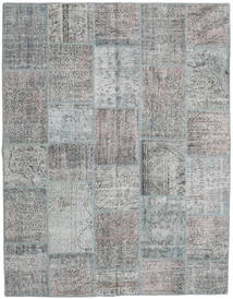 絨毯 パッチワーク 197X253 グレー/ライトグレー (ウール, トルコ)