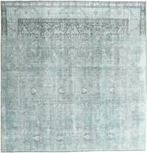 Tapete Colored Vintage 300X310 Quadrado Grande (Lã, Pérsia/Irão)