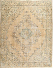  Perzisch Colored Vintage Vloerkleed 290X372 Beige/Oranje Groot (Wol, Perzië/Iran)