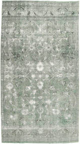 絨毯 カラード ヴィンテージ 180X320 グレー/グリーン (ウール, ペルシャ/イラン)