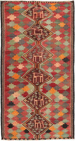 158X318 Tapete Kilim Fars Oriental (Lã, Pérsia/Irão) Carpetvista
