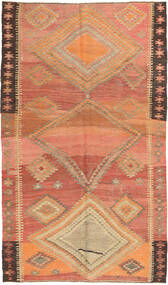  Orientalischer Kelim Fars Teppich 140X250 Wolle, Persien/Iran Carpetvista