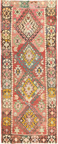 168X420 Kelim Fars Teppich Orientalischer Läufer (Wolle, Persien/Iran) Carpetvista