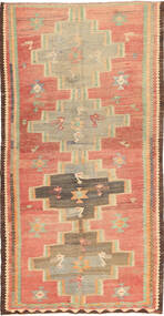 140X375 絨毯 キリム ファーシュ オリエンタル 廊下 カーペット (ウール, ペルシャ/イラン) Carpetvista