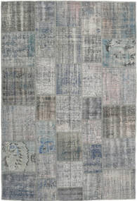 絨毯 パッチワーク 206X304 グレー/ライトグレー (ウール, トルコ)