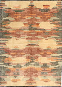 絨毯 ギャッベ ペルシャ 167X234 茶色/ダークレッド (ウール, ペルシャ/イラン)