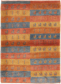  90X125 Small Gabbeh Persia Rug Wool, Carpetvista