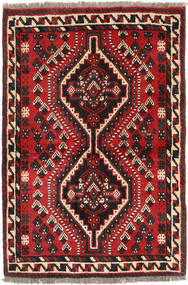  82X120 Medalhão Pequeno Shiraz Tapete Lã, Carpetvista