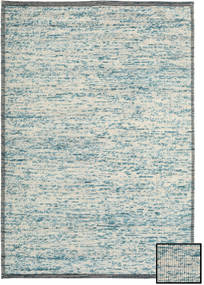  160X230 Luna Tapis - Turquoise/Bleu Laine
