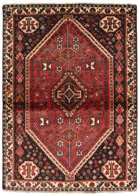  113X155 Medaillon Klein Shiraz Teppich Wolle, Carpetvista