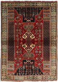  Persischer Ghashghai Teppich 115X160 Braun/Rot Carpetvista