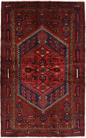Hamadan Teppich 130X209 Wolle, Persien/Iran Carpetvista