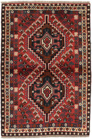 86X131 Shiraz Rug Oriental (Wool, Persia/Iran) Carpetvista