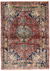  Hamadan Teppich 106X150 Persischer Wollteppich Klein Carpetvista