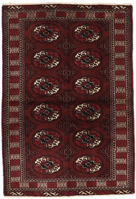  Turkaman Vloerkleed 98X143 Perzisch Wol Donkerrood/Rood Klein Carpetvista
